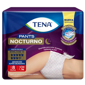 Pañal Adulto Ropa Interior Tena Pants Nocturno Talla