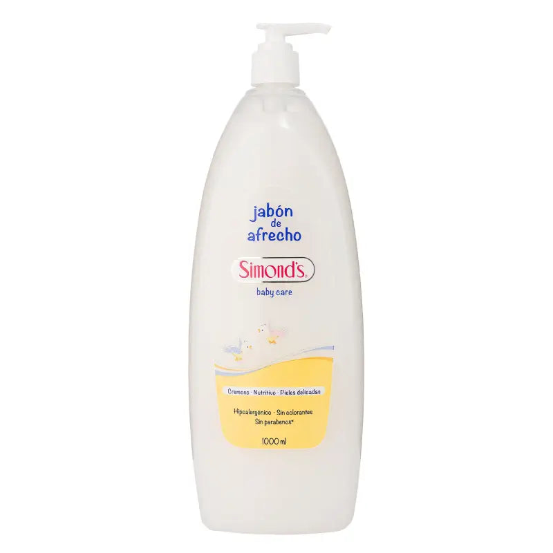 Simond's Baby Care Jabón Líquido Válvula 1 Lt glicerina afrecho