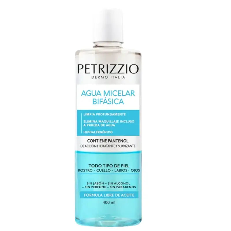 Petrizzio Agua Micelar Bifásica 400 Ml