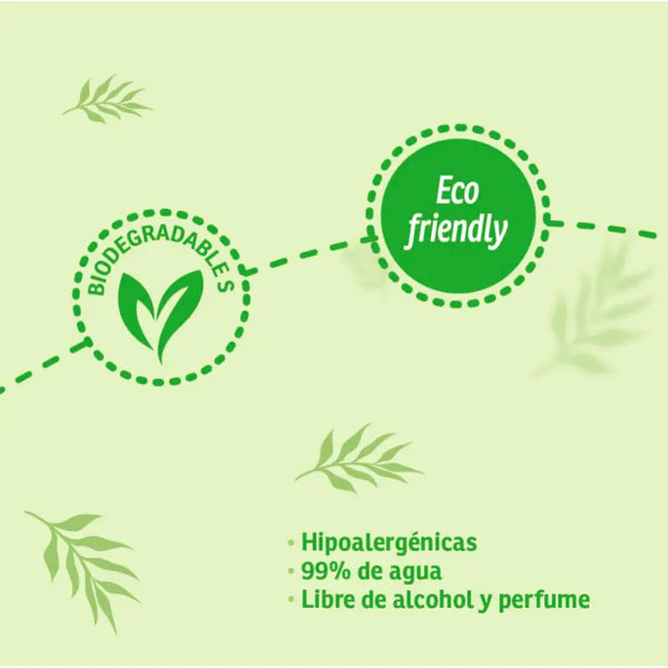 Toallitas Húmedas Emubaby Bio 99% De Agua 120 Unidades