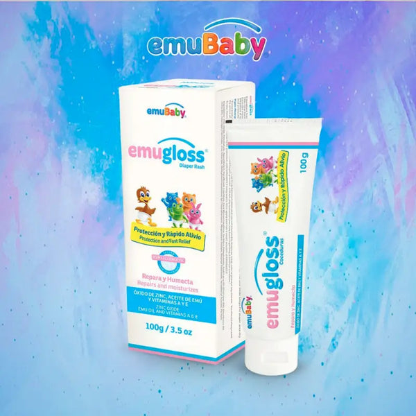 Pomada Protectora Hipoalergénica Emugloss 100gr Emubaby