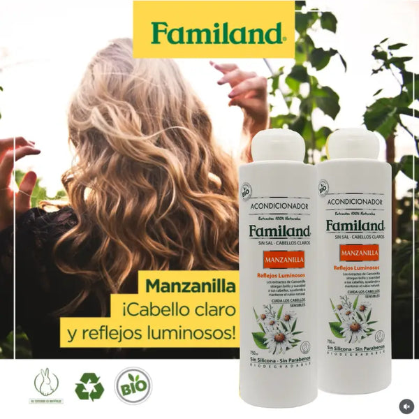 Acondicionador Familand Bio 750 Ml Manzanilla bio