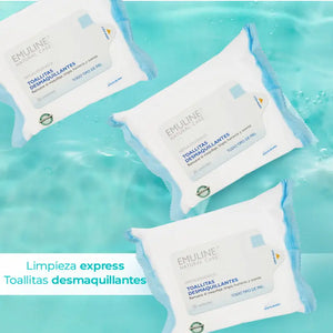 Toallitas Desmaquillante Emuline 25 Un C/u Pack De 3 Bolsas