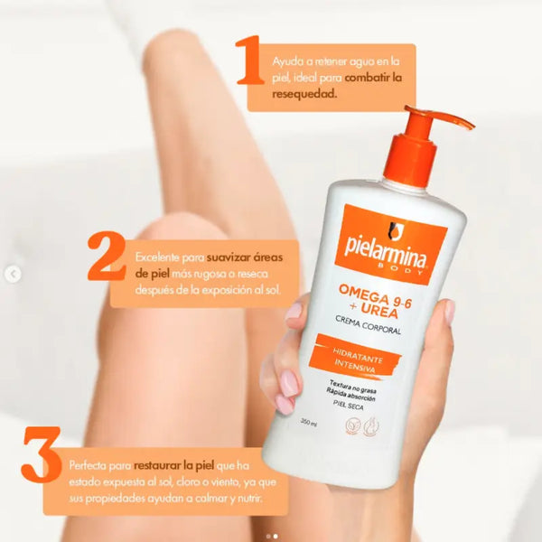 Pielarmina Crema Corporal Hidratante 750 Ml Omega 9 6 urea