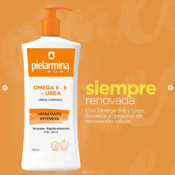 Pielarmina Crema Corporal Hidratante 750 Ml Omega 9 6 urea