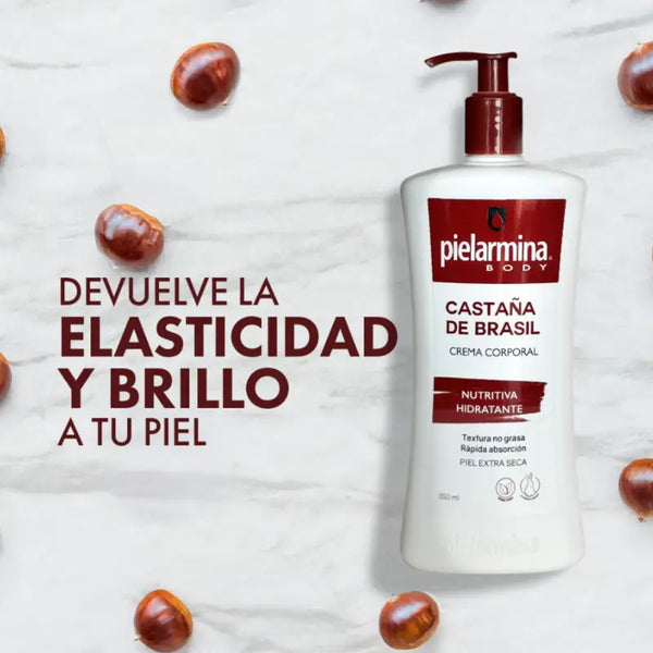 Pielarmina Crema Corporal Hidratante 750 Ml Castaña de brasil