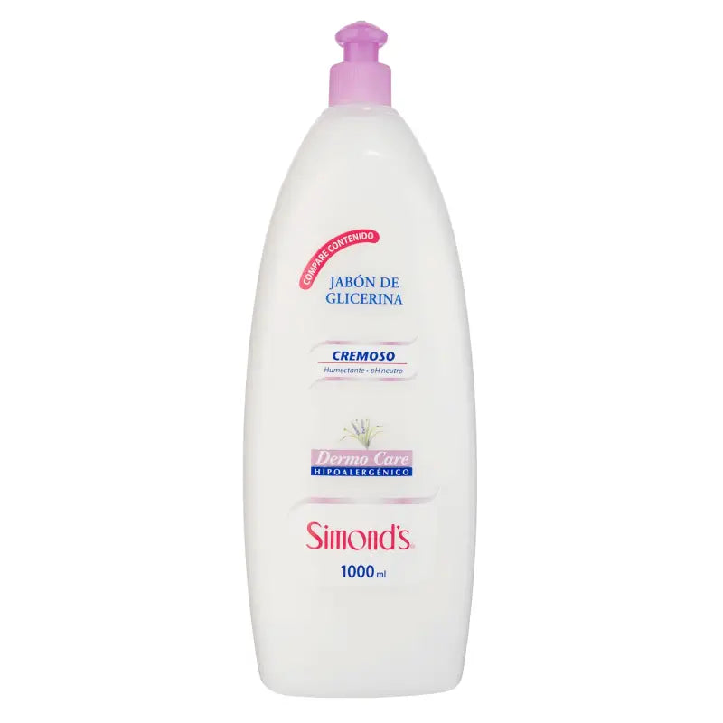 Simond's Dermo Care Jabón Líquido 1 Lt Cremoso