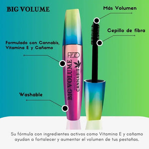 Petrizzio Pzzo Máscara De Pestañas Big Volumen Washable