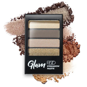 Petrizzio Pzzo Paleta De Sombras Glam Eyeshadow Palette X4 Downtown
