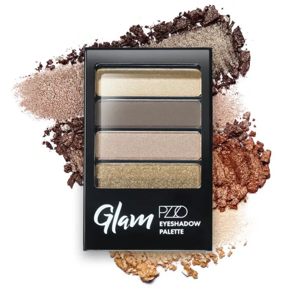 Petrizzio Pzzo Paleta De Sombras Glam Eyeshadow Palette X4 Downtown
