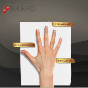 Toallas Húmedas Para Adulto Emumed Premium De 50 Un