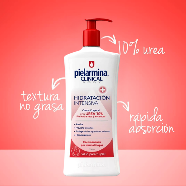 Pielarmina Clinical Crema Corporal Con Urea Al 10% 750 Ml