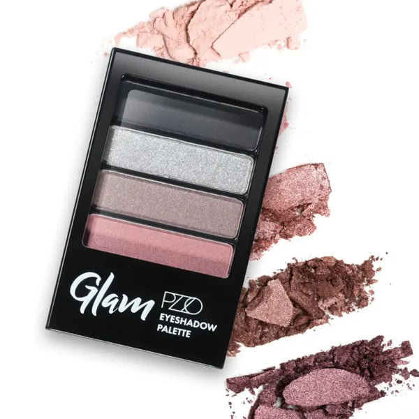 Petrizzio Pzzo Paleta De Sombras Glam Eyeshadow Palette X4 Magnetic