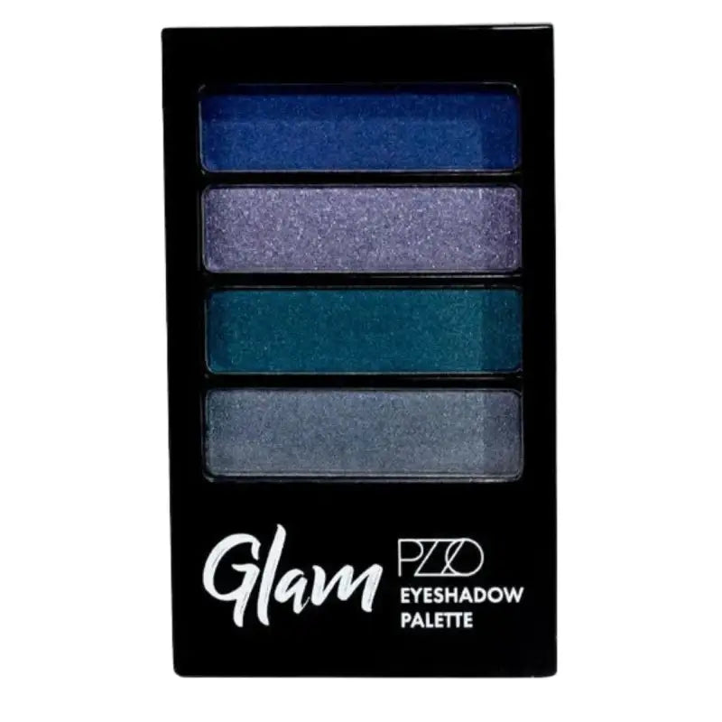 Petrizzio Pzzo Paleta De Sombras Glam Eyeshadow Palette X4 Bluesky