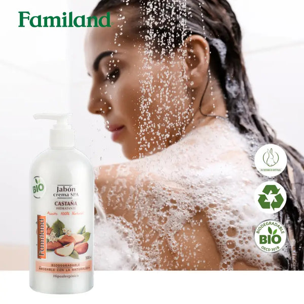 Jabón Líquido Familand 500 Ml Castaña