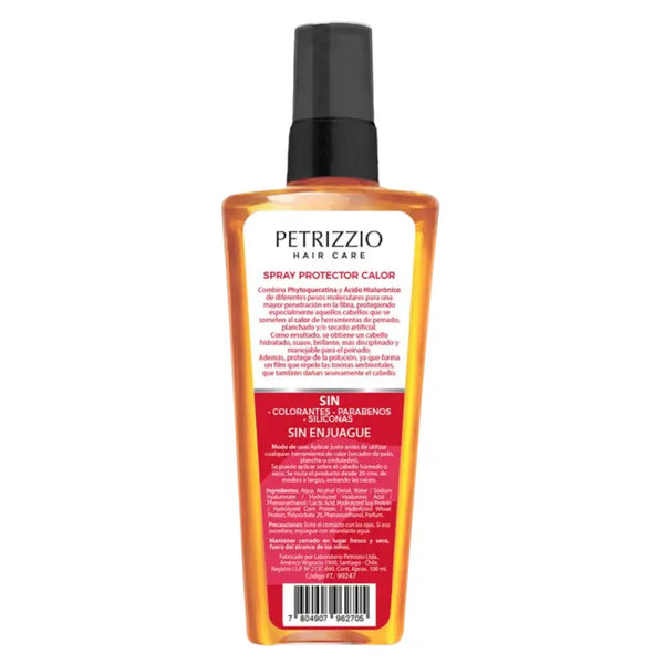 Petrizzio Hair Care Spray Protector De Calor 10 En 1 100 Ml