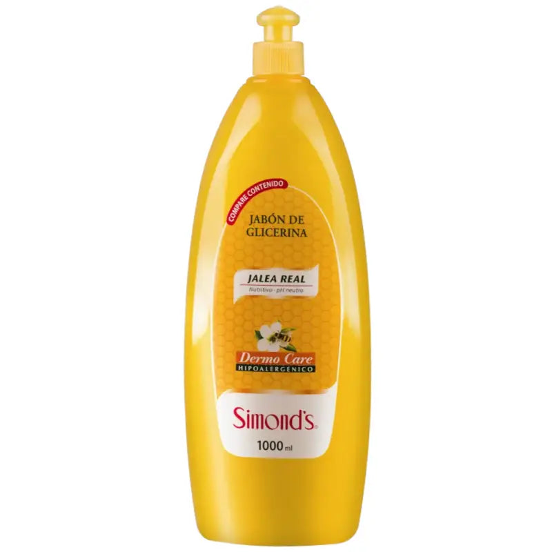 Simond's Dermo Care Jabón Líquido 1 Lt Jalea Real