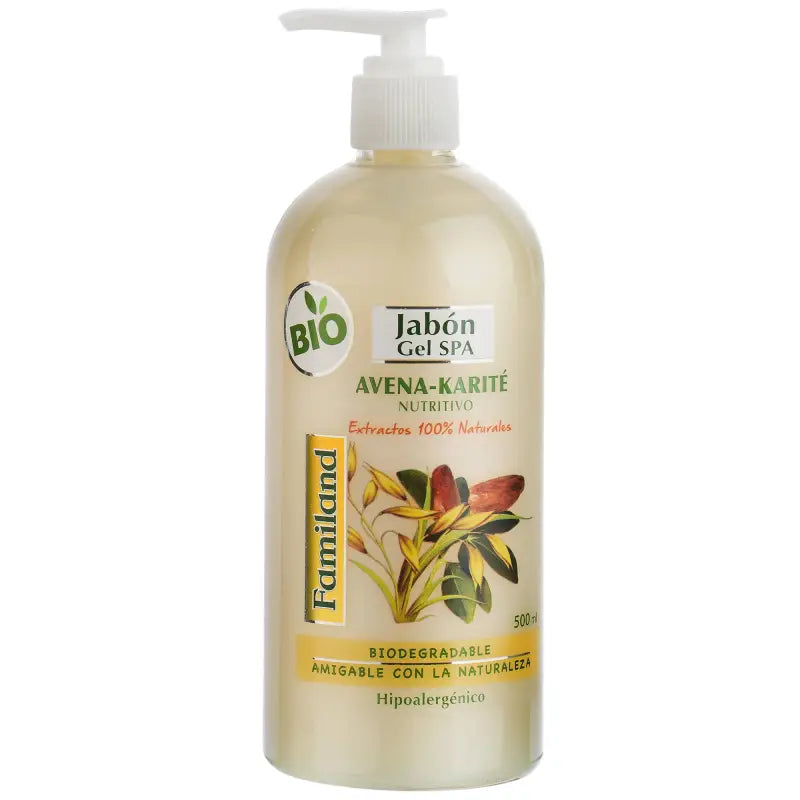 Jabón Líquido Familand 500 Ml Avena - karité