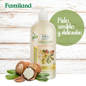 Jabón Líquido Familand 500 Ml Avena - karité