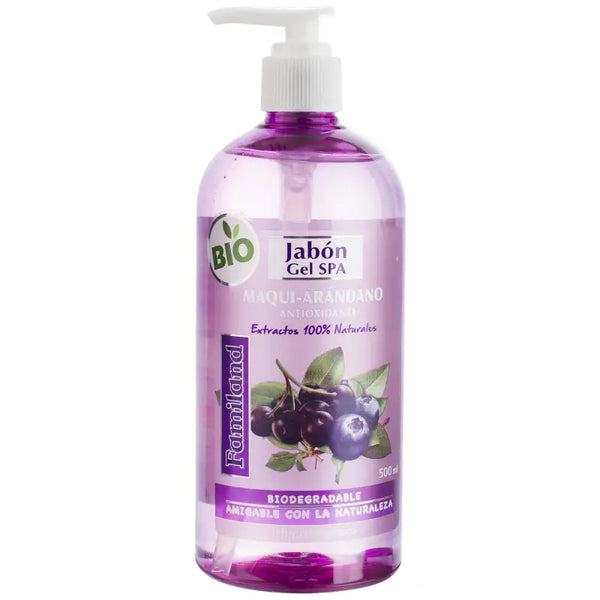 Jabón Líquido Familand 500 Ml Maqui - arándano