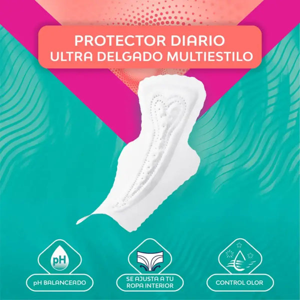 Protectores Nosotras Largos Con Alas Multiestilo 72 Un