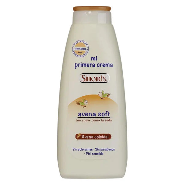 Simond's Mi Primera Crema Piel Sensible Avena Soft 340 Ml