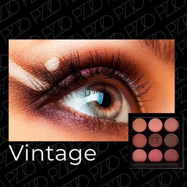 Petrizzio Paleta Pzzo Set De Sombras X9 Vintage
