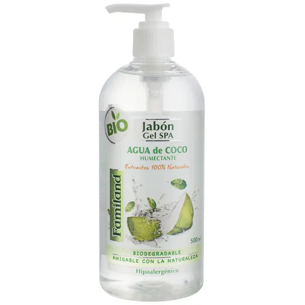 Jabón Líquido Familand 500 Ml Agua de coco
