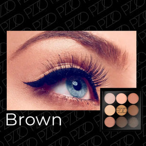 Petrizzio Paleta Pzzo Set De Sombras X9 Brown