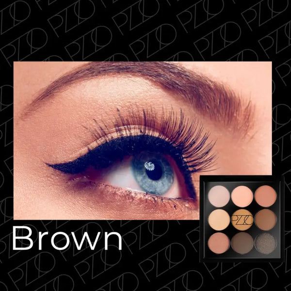Petrizzio Paleta Pzzo Set De Sombras X9 Brown