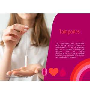 Tampones Nosotras Con Aplicador 8 Un Super plus