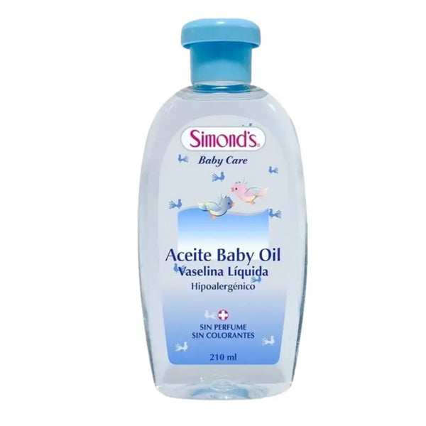 Simond's Aceite Baby Oil Vaselina Liquida 210 Ml