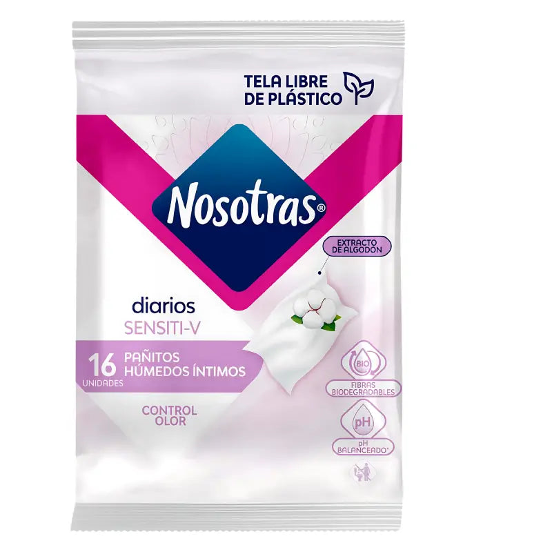 Pañitos Húmedos Íntimos Nosotras 16 Un Sensiti-v