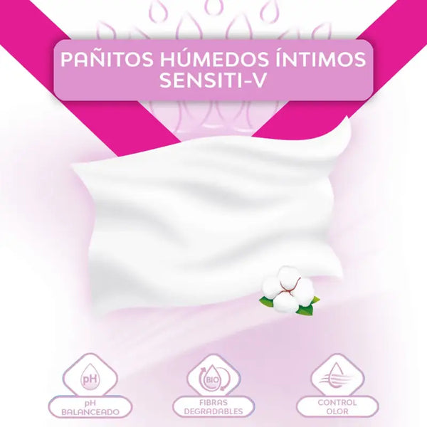 Pañitos Húmedos Íntimos Nosotras 16 Un Sensiti-v