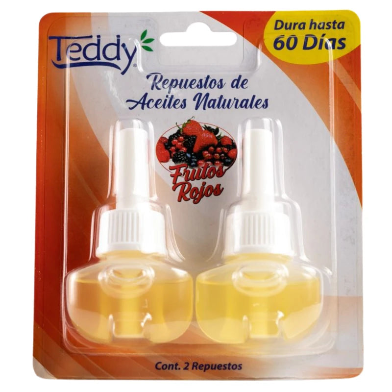 Ambiental Teddy Aceites Naturales Repuesto 2 Aroma Frutos Rojos