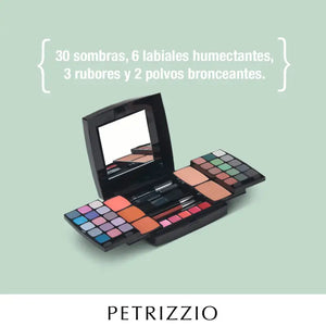 Petrizzio Pzzo Set Completo De Maquillaje Kit Be Glamorous