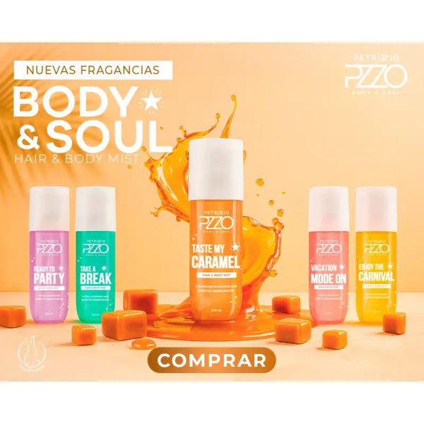 Petrizzio Hair & Body Mist 200 Ml Taste my caramel