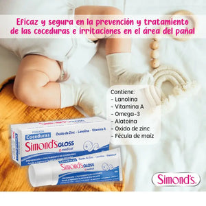 Simond's Gloss Pomada Coceduras 60 Gr