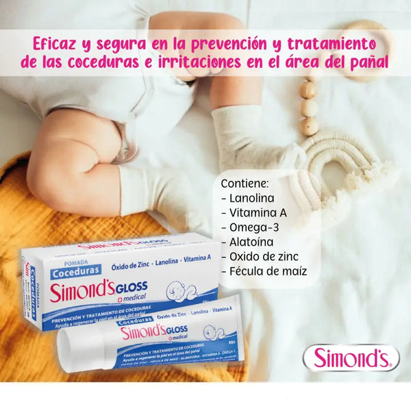 Simond's Gloss Pomada Coceduras 60 Gr