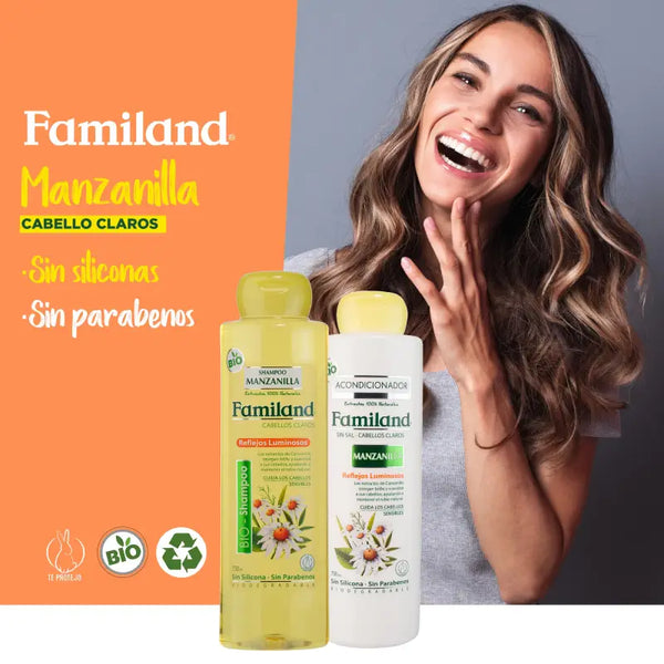 Shampoo Familand Bio 750 Ml Manzanilla bio