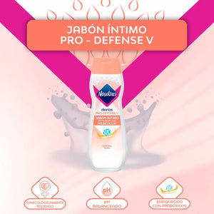 Jabón Íntimo Nosotras Diarios 200 Ml Pro defense v