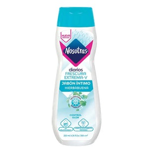 Jabón Íntimo Nosotras Diarios 200 Ml Frescura extrema
