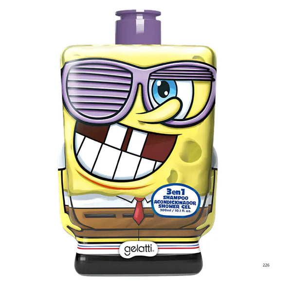 Gelatti Shampoo Kids 3en1 300 Ml BOB ESPONJA ANTEOJOS