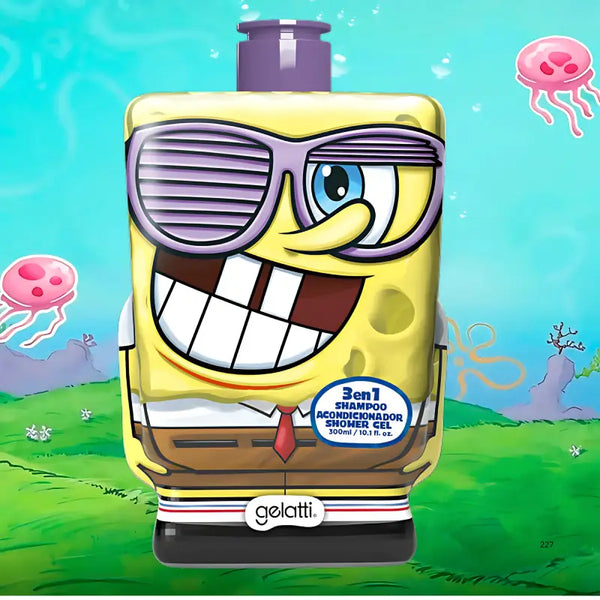 Gelatti Shampoo Kids 3en1 300 Ml BOB ESPONJA ANTEOJOS