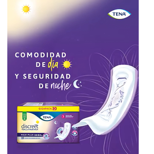 Tena Discreet Maxi Plus Toalla Higiénica 30 Un