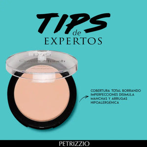 Petrizzio Pzzo Polvo Compacto Cover Soft Touch Natural 01