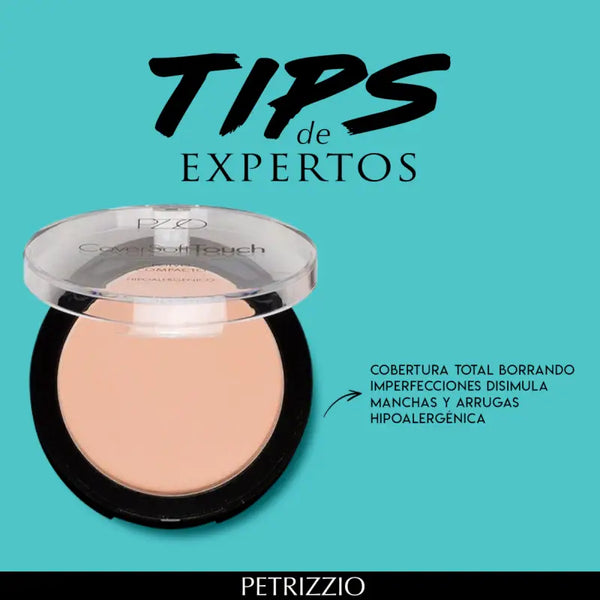 Petrizzio Pzzo Polvo Compacto Cover Soft Touch Natural 01