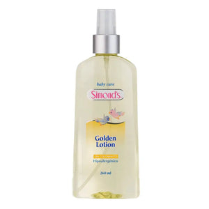Simond's Baby Care Colonia Para Bebe 260 Ml GOLDEN LOTION