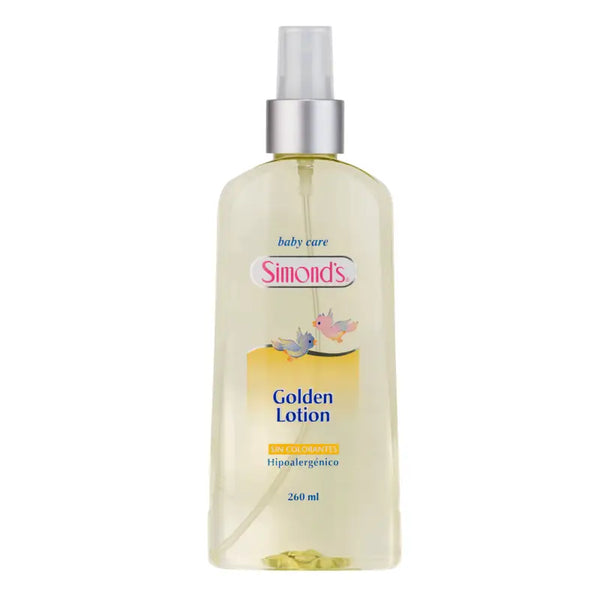 Simond's Baby Care Colonia Para Bebe 260 Ml GOLDEN LOTION