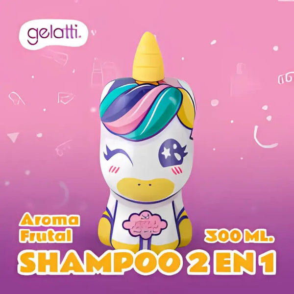 Gelatti Shampoo Kids 2en1 300 Ml UNICORNIO